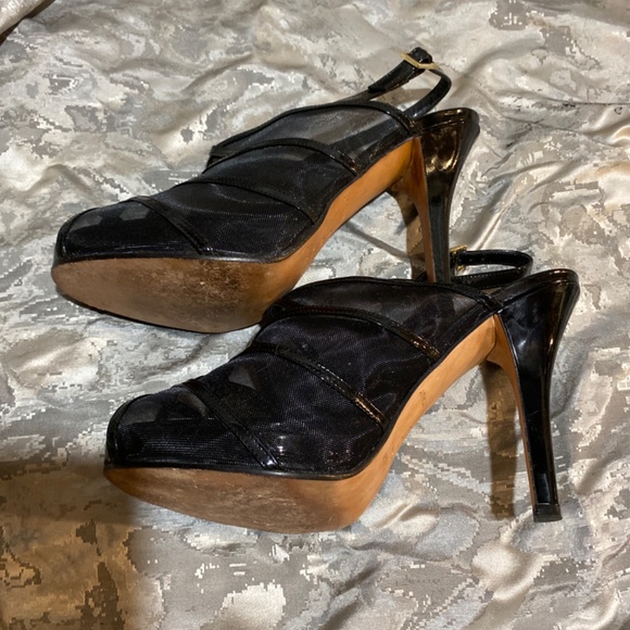 Kate Spade Black Patent Leather High Heels - Picture 11 of 13